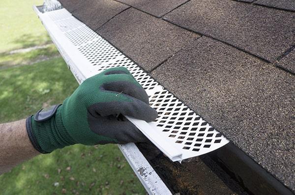 gutter guards can help reduce the need for regular cleaning and maintenance of your gutters