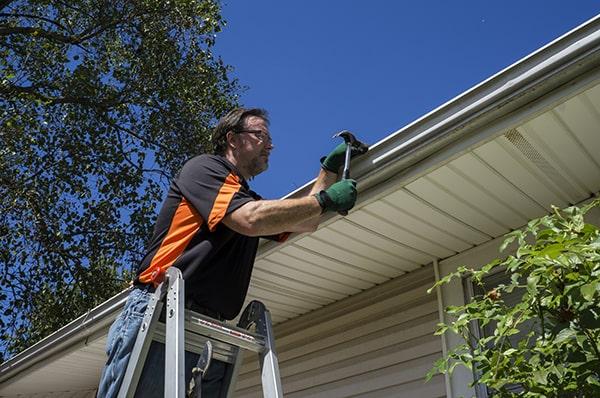 in most cases, we can repair gutters without having to replace the entire system, saving you time and money